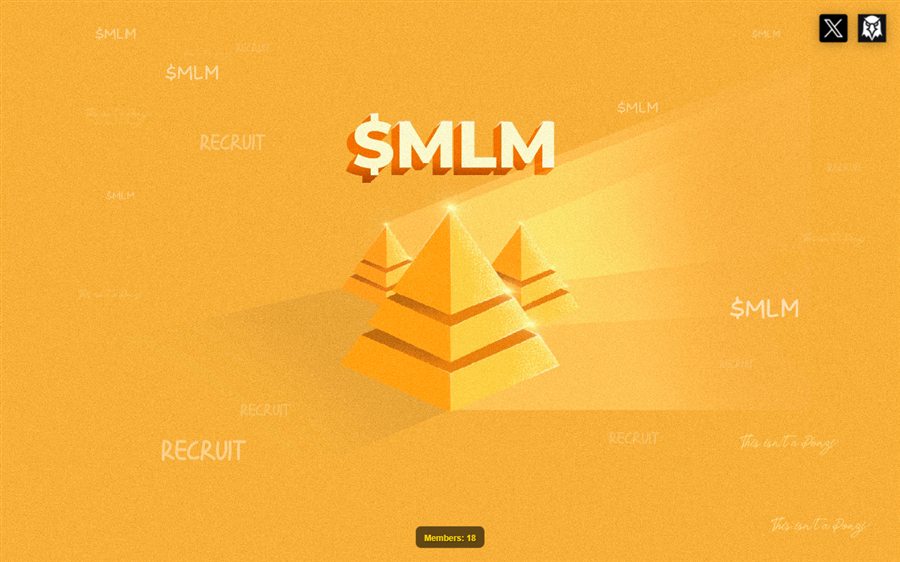 $MLM — pyramid-motif token site